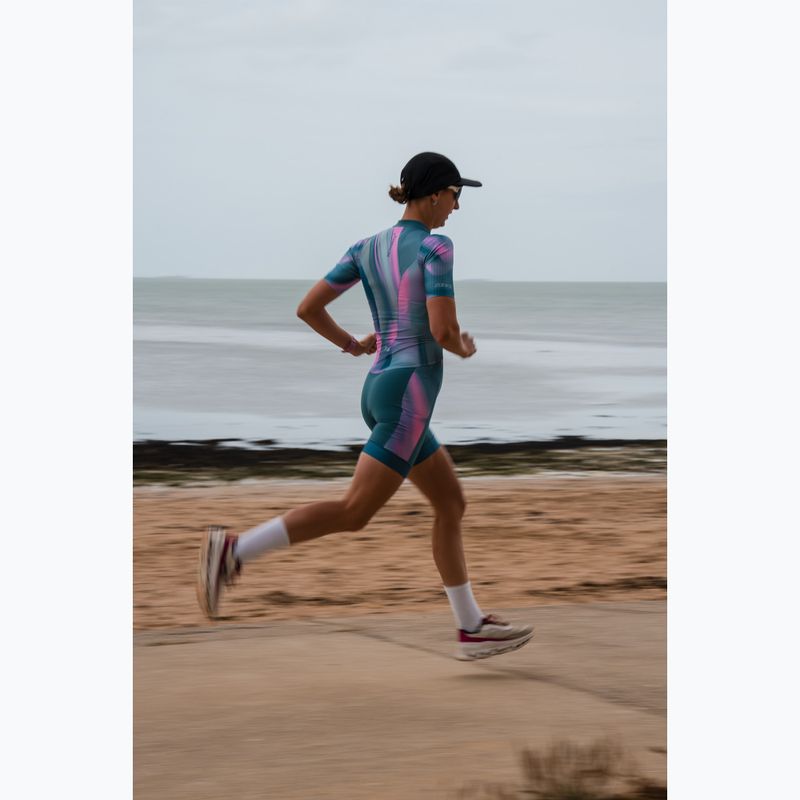 Triathlon-Anzug Damen ZONE3 Activate+ Trisuit print 10