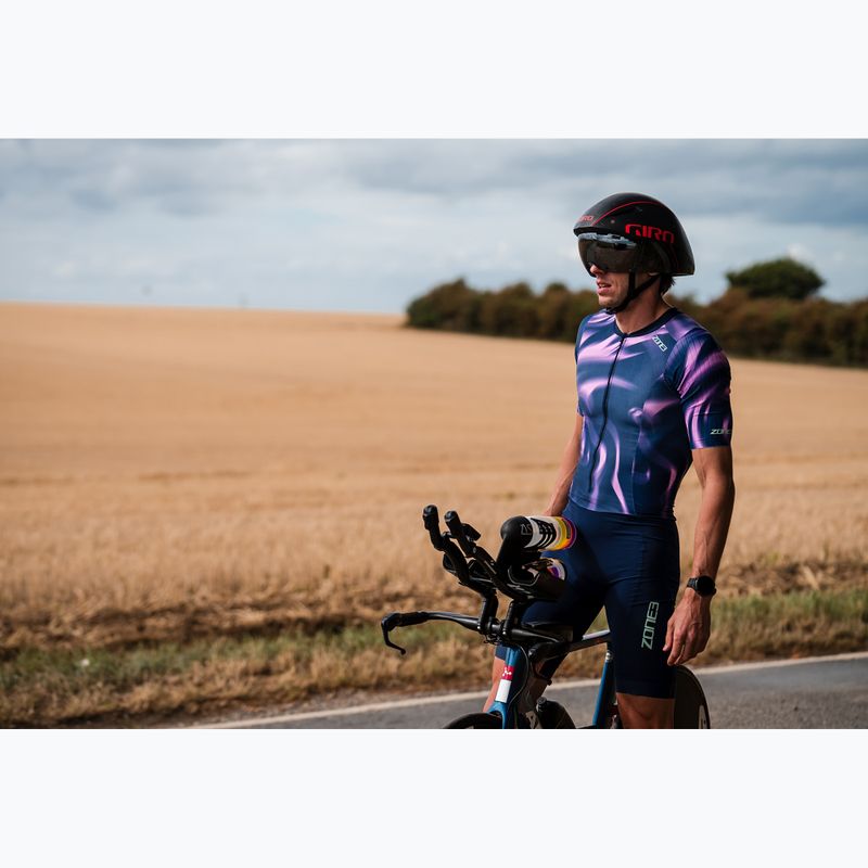 Triathlonanzug Herren ZONE3 Activate+ Trisuit print 14