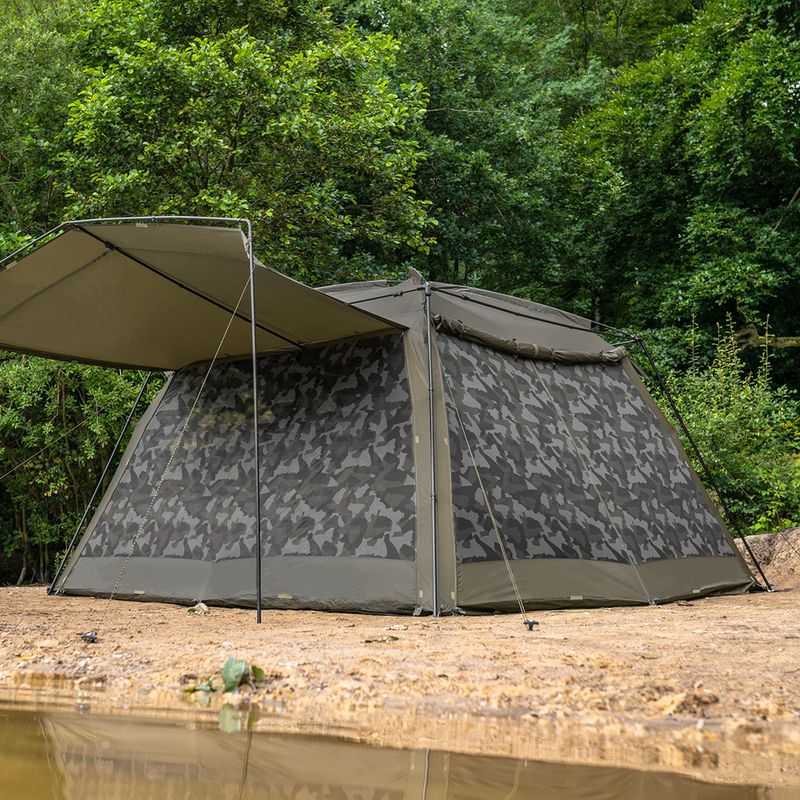 Avid Carp Screen House 4D khaki Karpfen Zelt A0530012