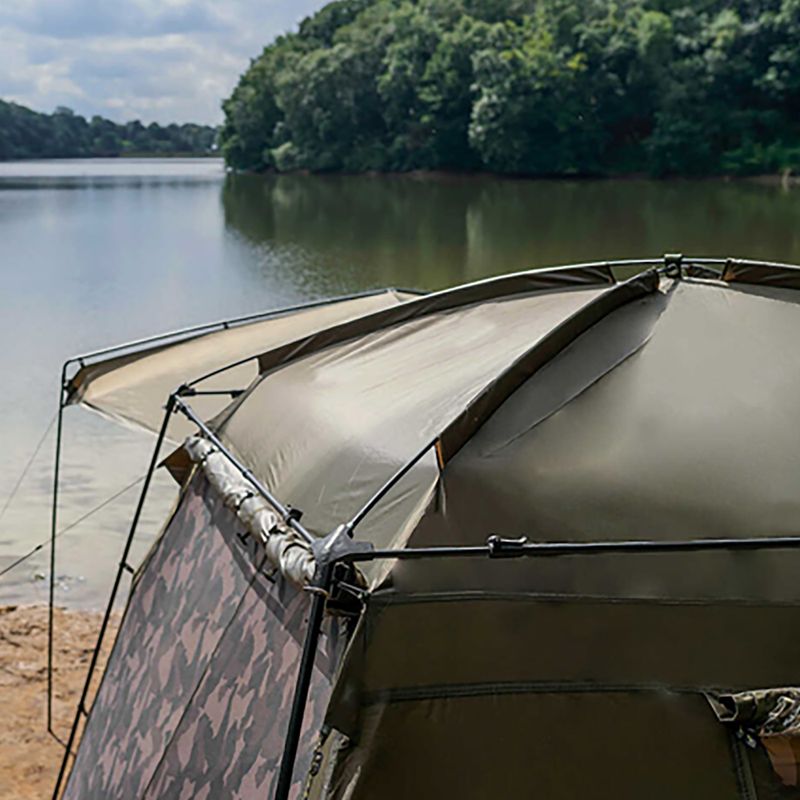 Avid Carp Screen House 4D khaki Karpfen Zelt A0530012 2