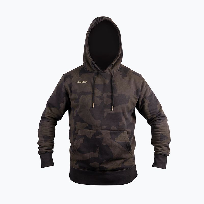 Avid Karpfen Fischen Distortion Camo Hoodie grün A0620109