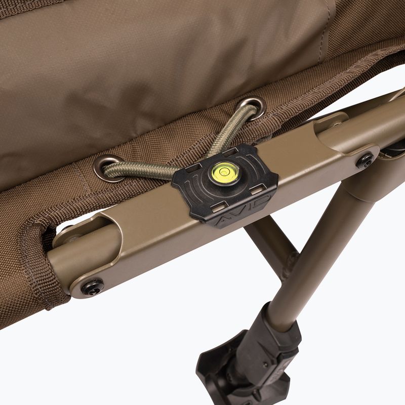 Avid Carp Benchmark Leveltech X Karpfenbett braun A0440017 3