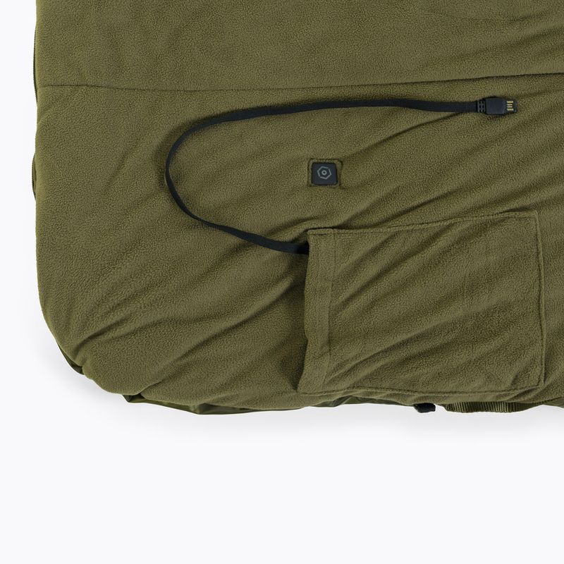 Avid Carp Termatech Beheizter Angelschlafsack grün A0450012 8