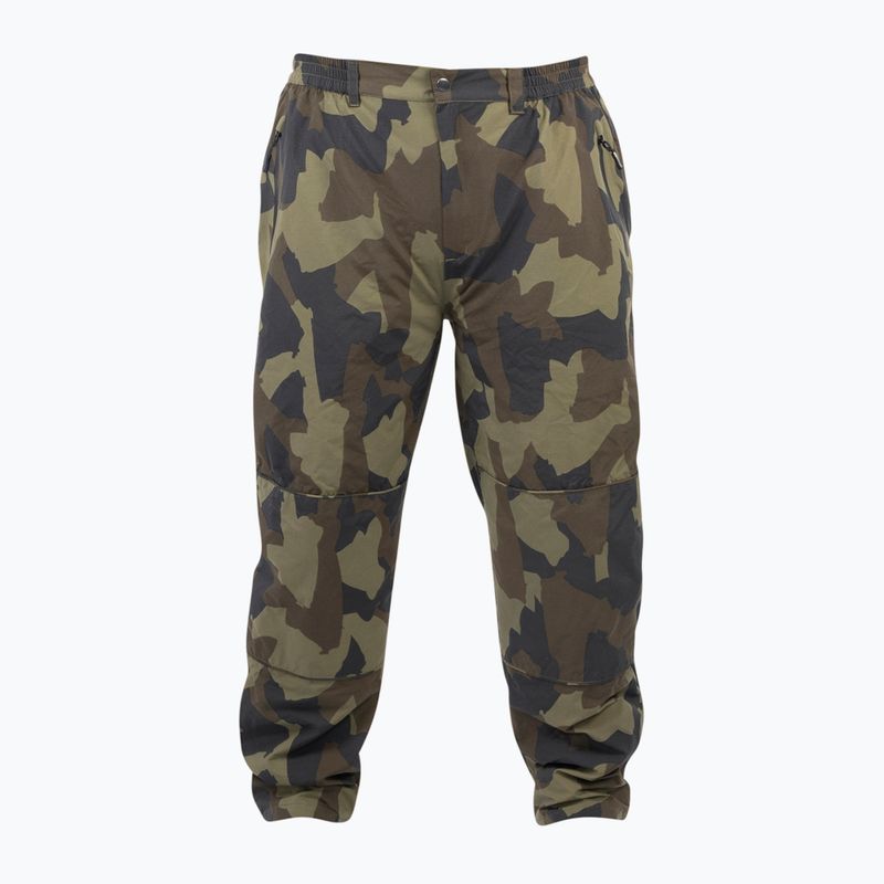 Herren Angelhose Avid Ripstop Camo grün A0620196
