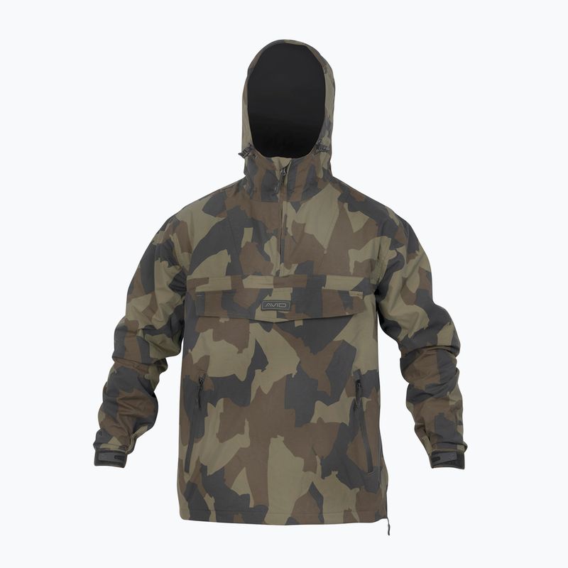 Männer Avid Ripstop Camo Pullover grün Angeln Jacke A0620202