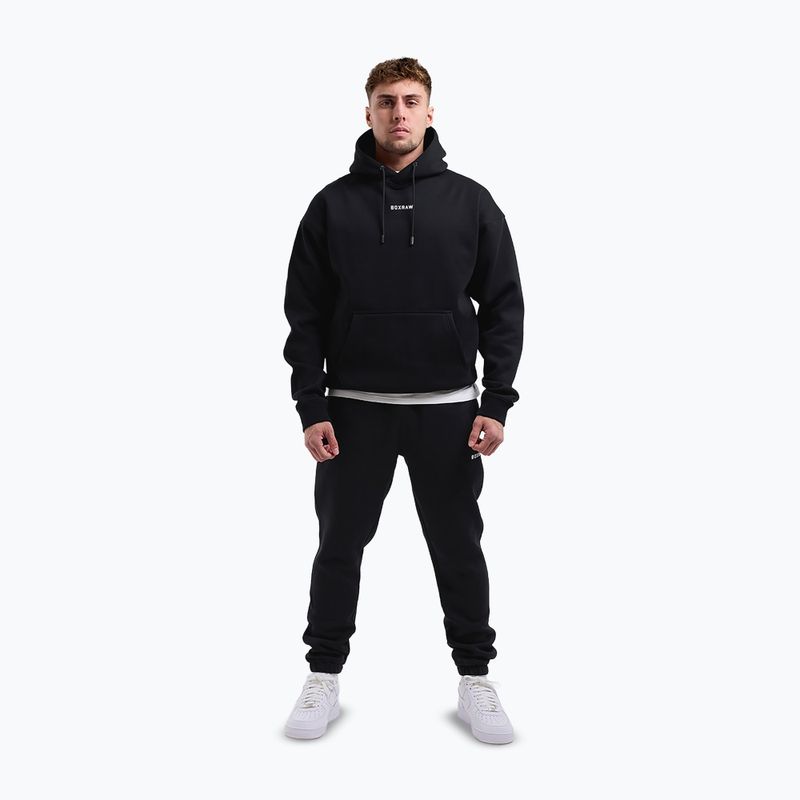 Herrenpullover Boxraw Johnson Hoodie black 2