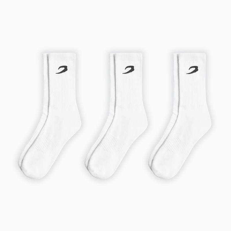 Herren­socken Boxraw Crew 3 szt. White 5