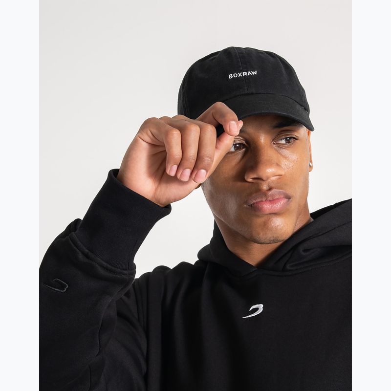 Basecap Boxraw Dad black 4