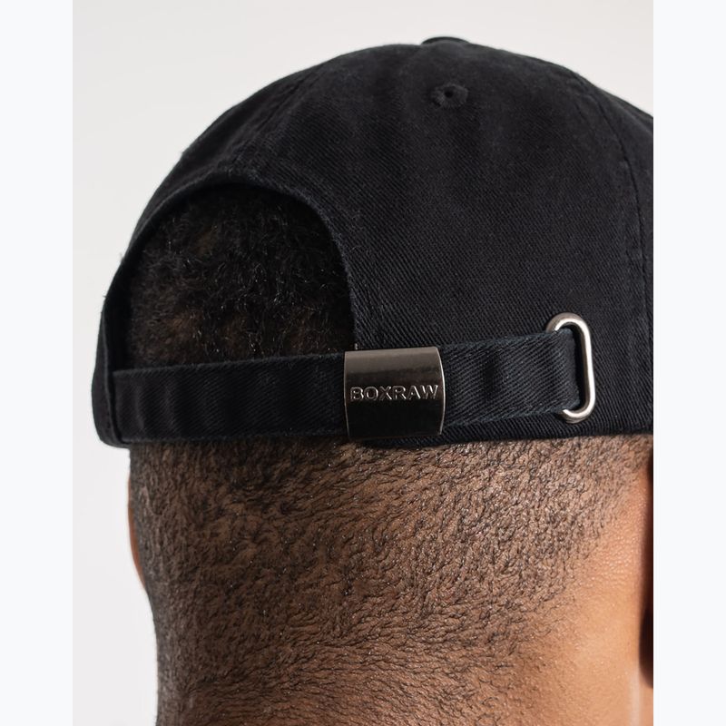 Basecap Boxraw Dad black 5