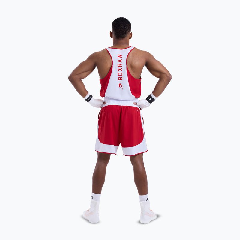 Herren-Shirt Boxraw Stevenson V2 Tank red/white 3