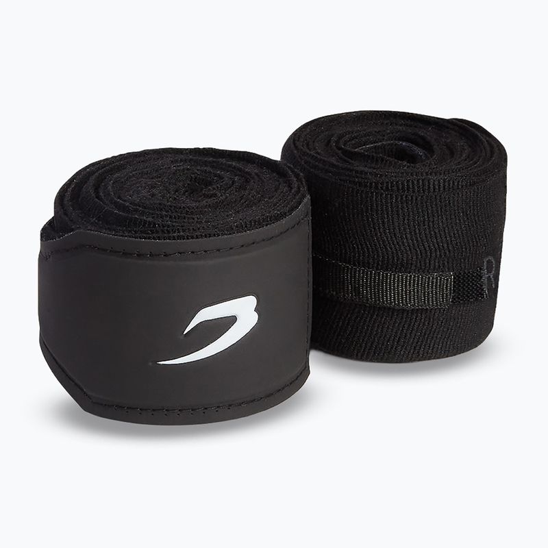 Boxbandagen BOXRAW Hand Wraps 450 cm black 2
