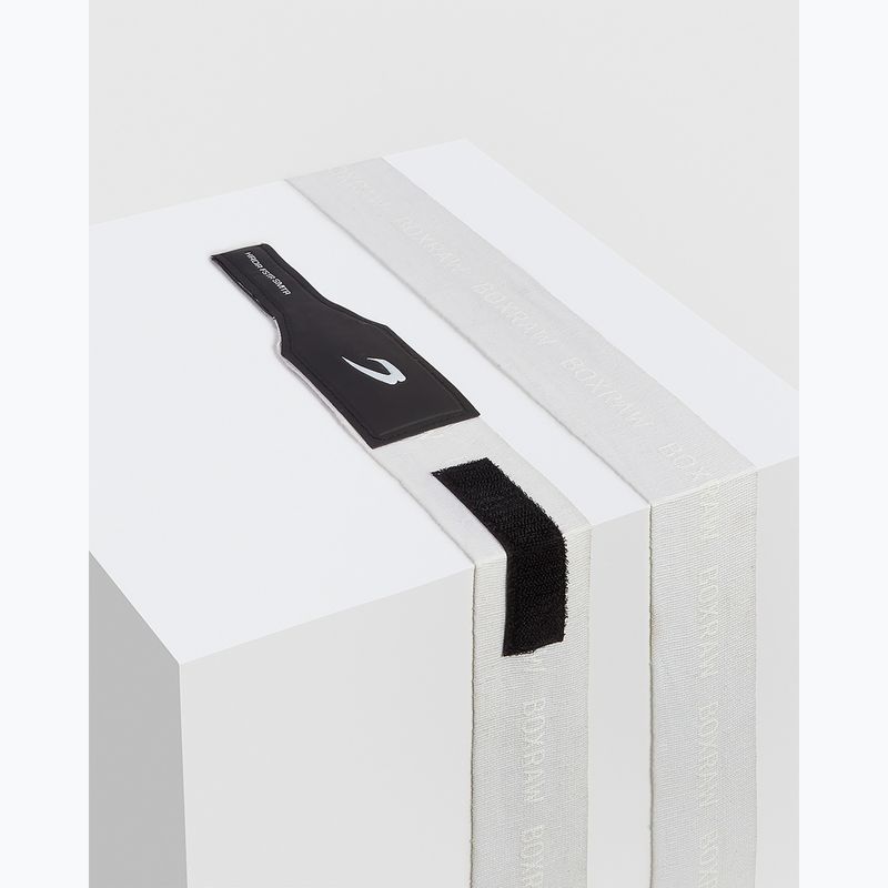 Boxbandagen BOXRAW Hand Wraps 450 cm white 4