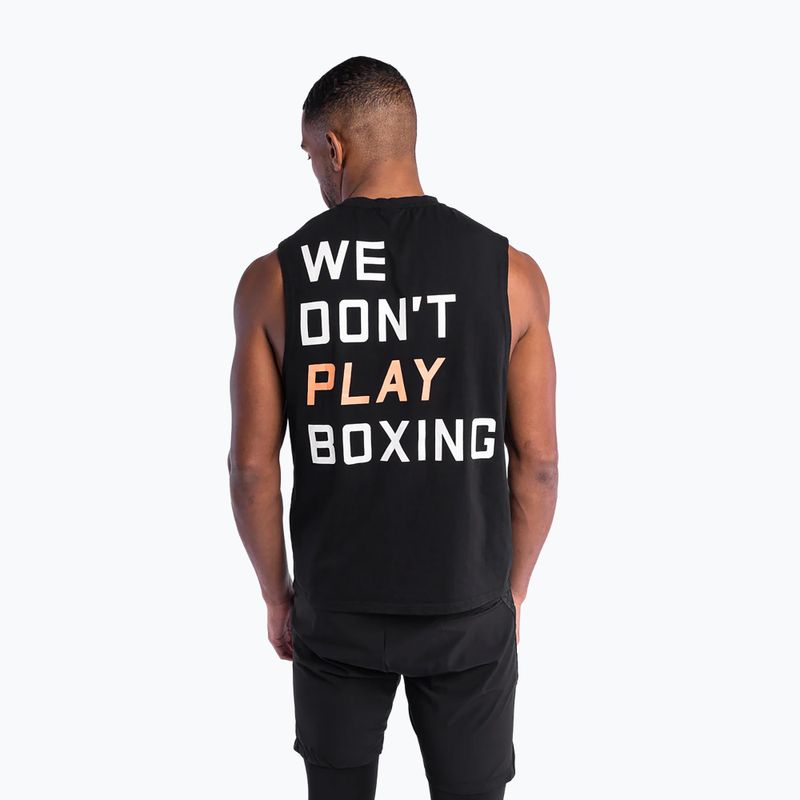 Herren-Shirt BOXRAW We Don't Play Boxing Muscle Tank black 3