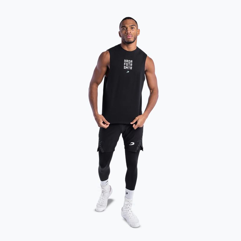Herren-Shirt Boxraw HRDR FSTR SMTR Muscle Tank Black 2