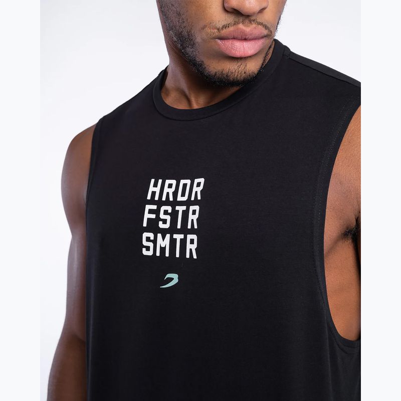 Herren-Shirt Boxraw HRDR FSTR SMTR Muscle Tank Black 6
