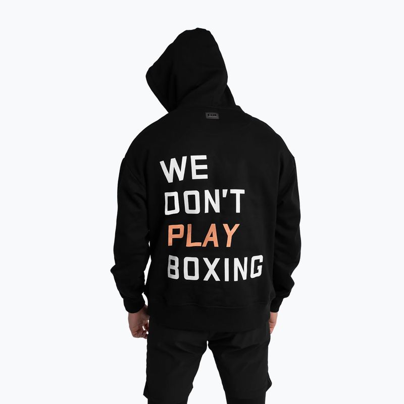 Herrenpullover BOXRAW We Don't Play Boxing Oversized Hoodie 3