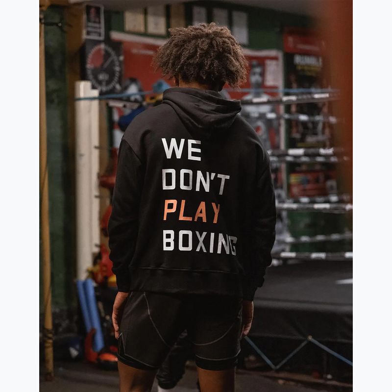 Herrenpullover BOXRAW We Don't Play Boxing Oversized Hoodie 11