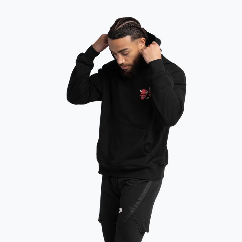 Herrenpullover BOXRAW Death Before Dishonor Oversized Hoodie black 6