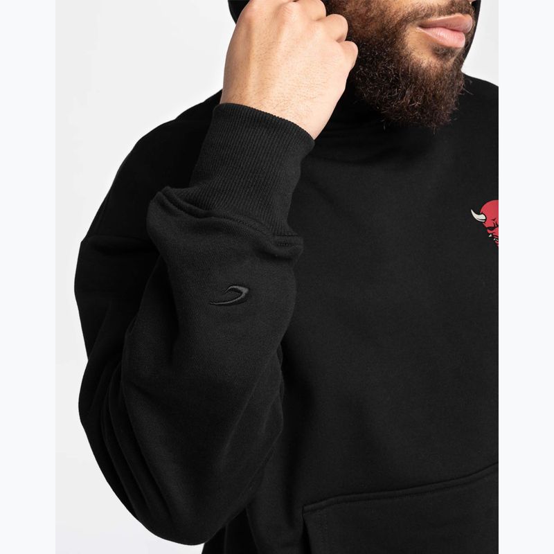 Herrenpullover BOXRAW Death Before Dishonor Oversized Hoodie black 9