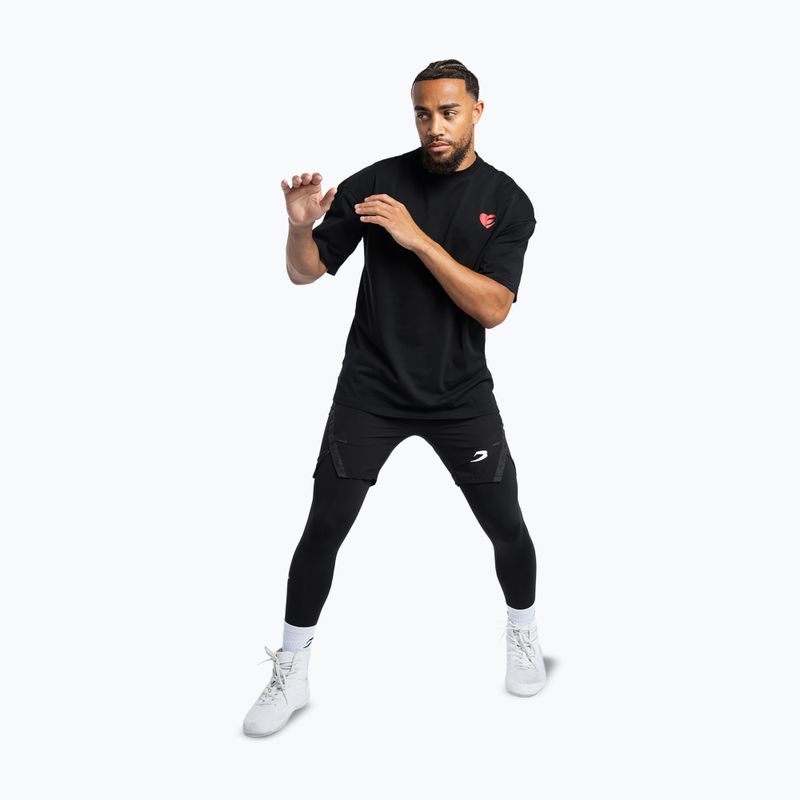 Herren-Shirt Boxraw Boxing is Love Oversized Black 2