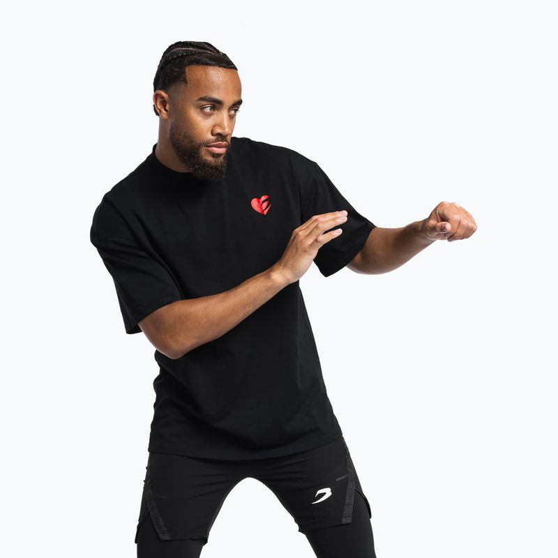Herren-Shirt Boxraw Boxing is Love Oversized Black 7