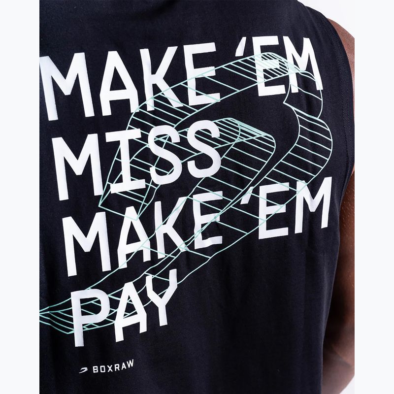 Herren-Shirt BOXRAW Make 'Em Miss Muscle black 9