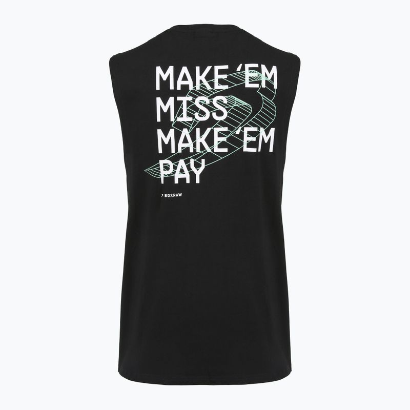 Herren-Shirt BOXRAW Make 'Em Miss Muscle black 11