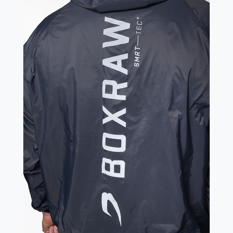 Herrenpullover BOXRAW Genaro Oversized Windbreaker Hoodie charcoal 10