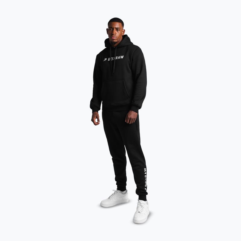 Herrenpullover BOXRAW A.B.C. Hoodie black 2