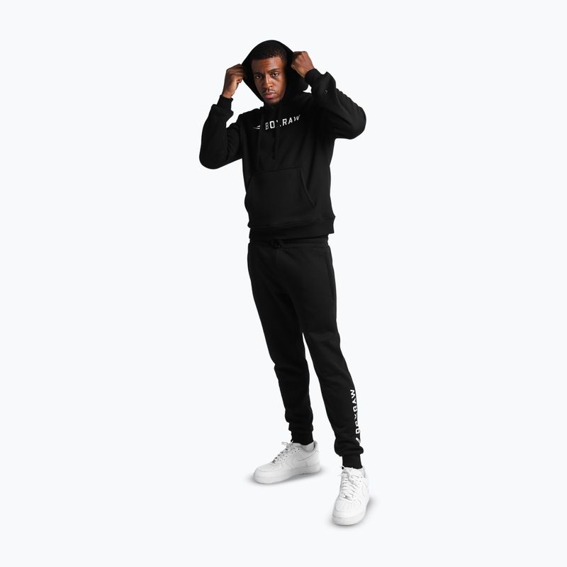 Herrenpullover BOXRAW A.B.C. Hoodie black 6