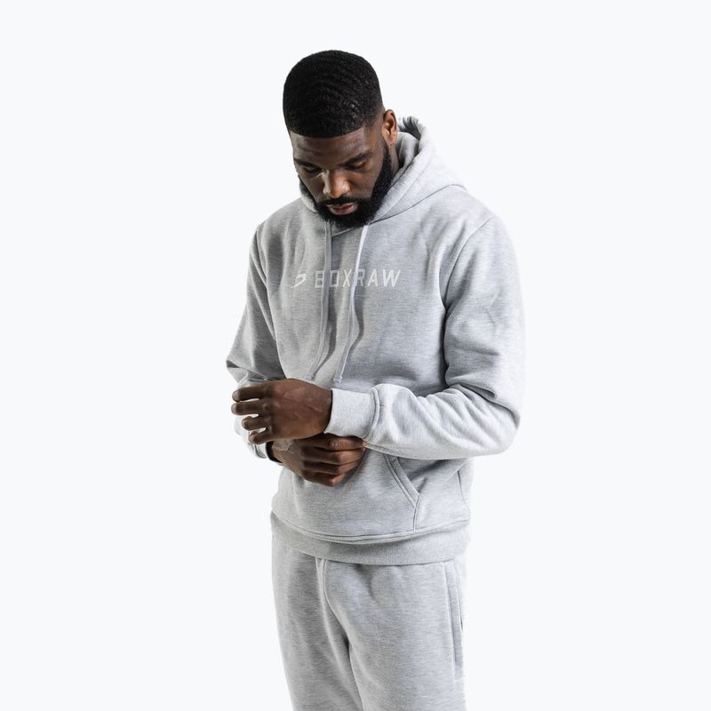 Herrenpullover Boxraw A.B.C. Hoodie grey 4