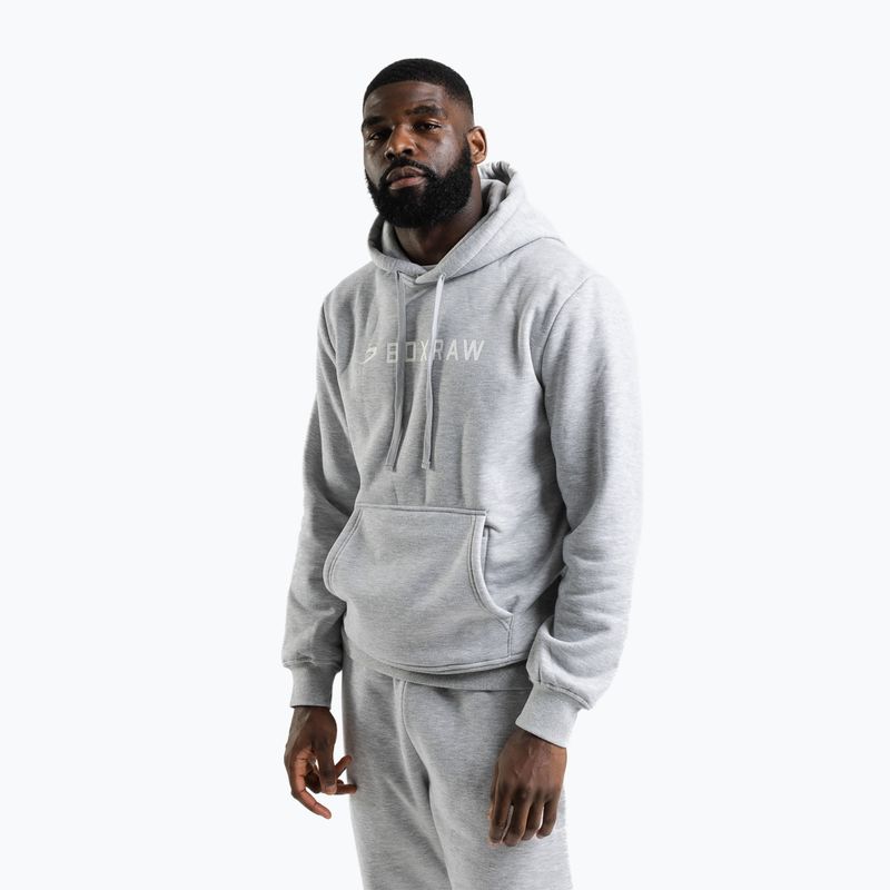 Herrenpullover Boxraw A.B.C. Hoodie grey 5