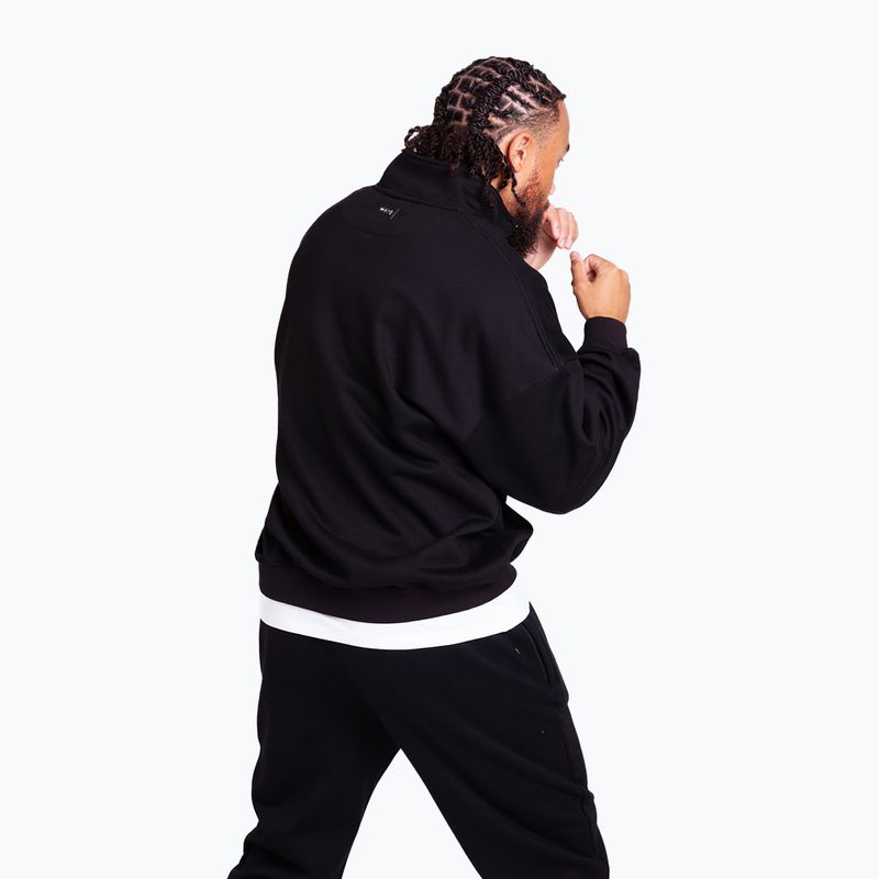 Herrenpullover BOXRAW East Street 1/4 Zip black 3