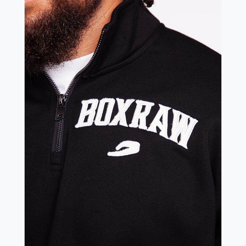 Herrenpullover BOXRAW East Street 1/4 Zip black 6
