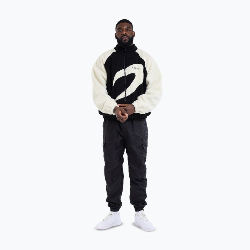Herrenjacke Boxraw Walker Sherpa black/cream 2