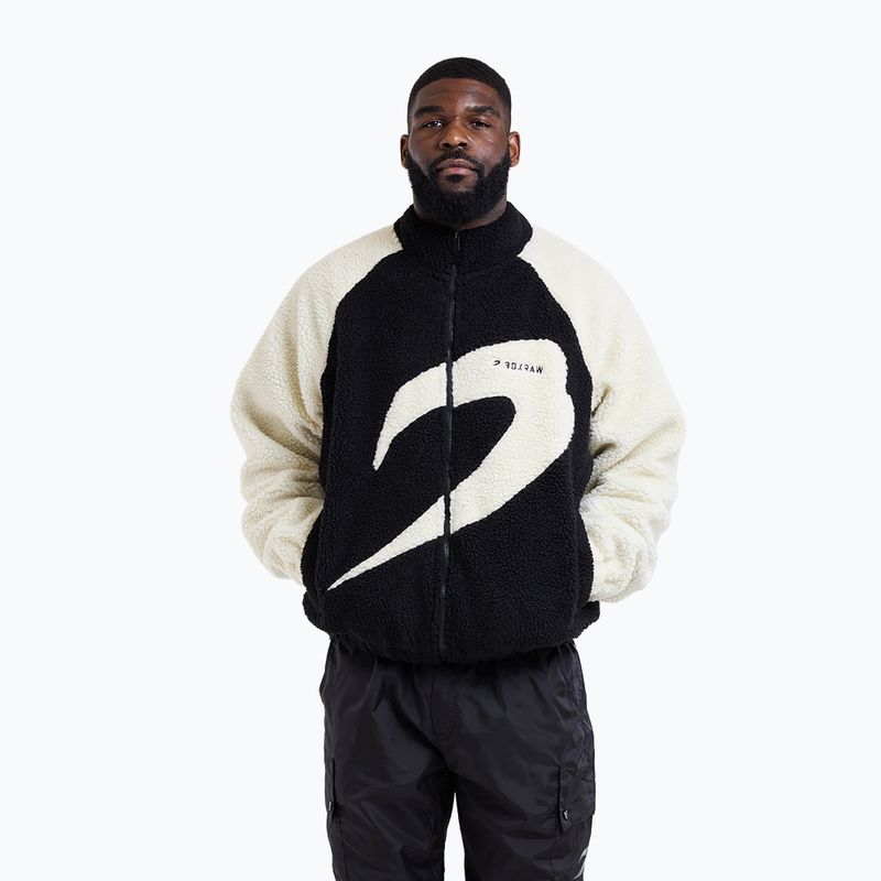 Herrenjacke Boxraw Walker Sherpa black/cream 4