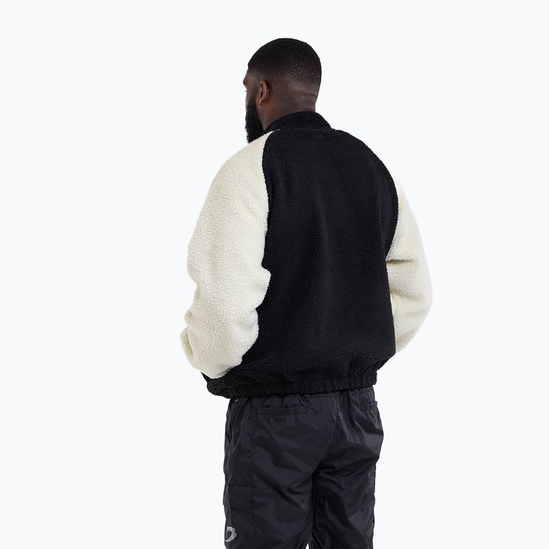 Herrenjacke Boxraw Walker Sherpa black/cream 6