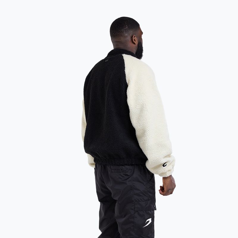 Herrenjacke Boxraw Walker Sherpa black/cream 7