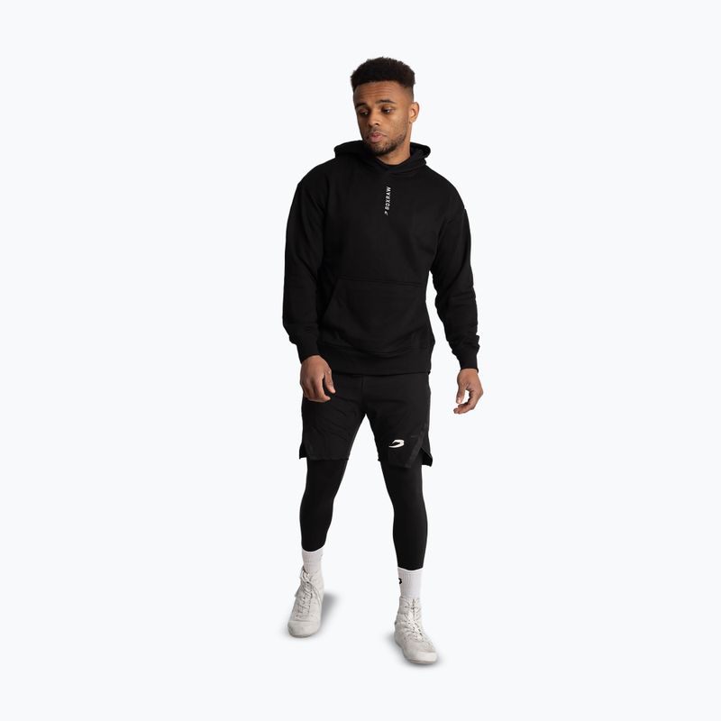 Herrenpullover Boxraw Strike Oversized Hoodie black 2