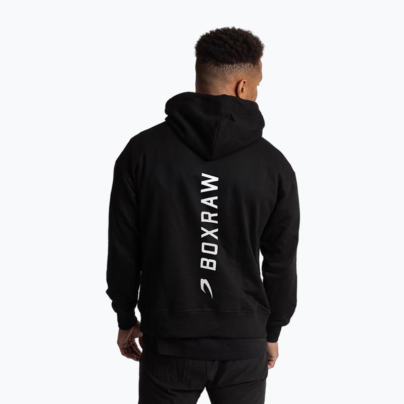 Herrenpullover Boxraw Strike Oversized Hoodie black 3