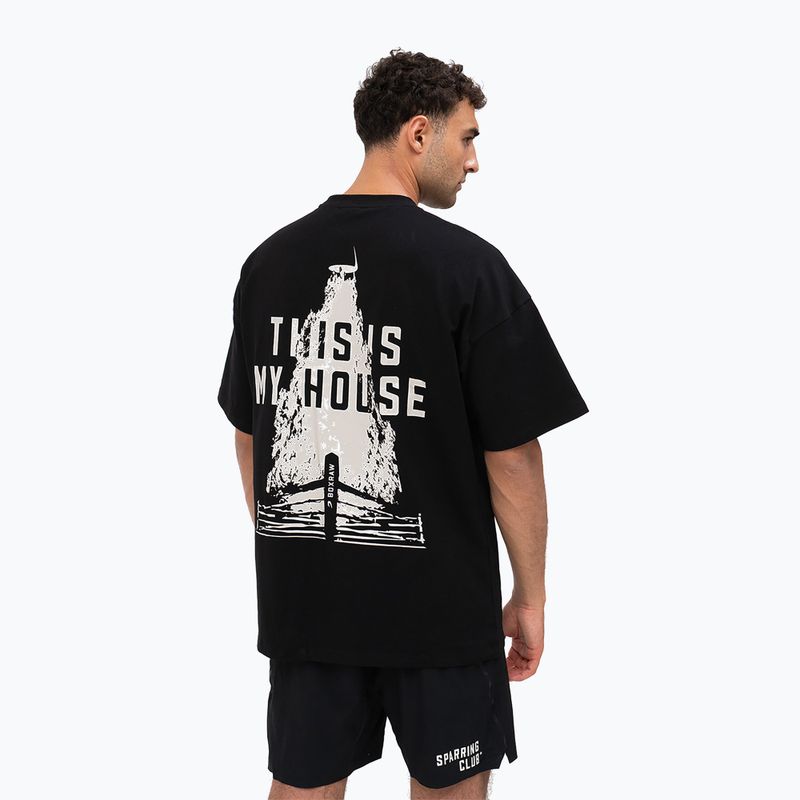 Herren-Shirt BOXRAW This Is My House Oversized black 3