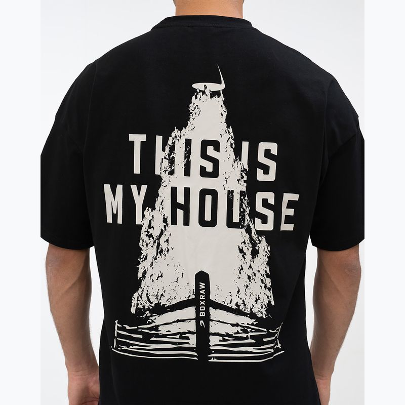 Herren-Shirt BOXRAW This Is My House Oversized black 6