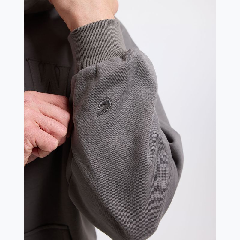 Herrenpullover BOXRAW East Street Hoodie distressed grey 8