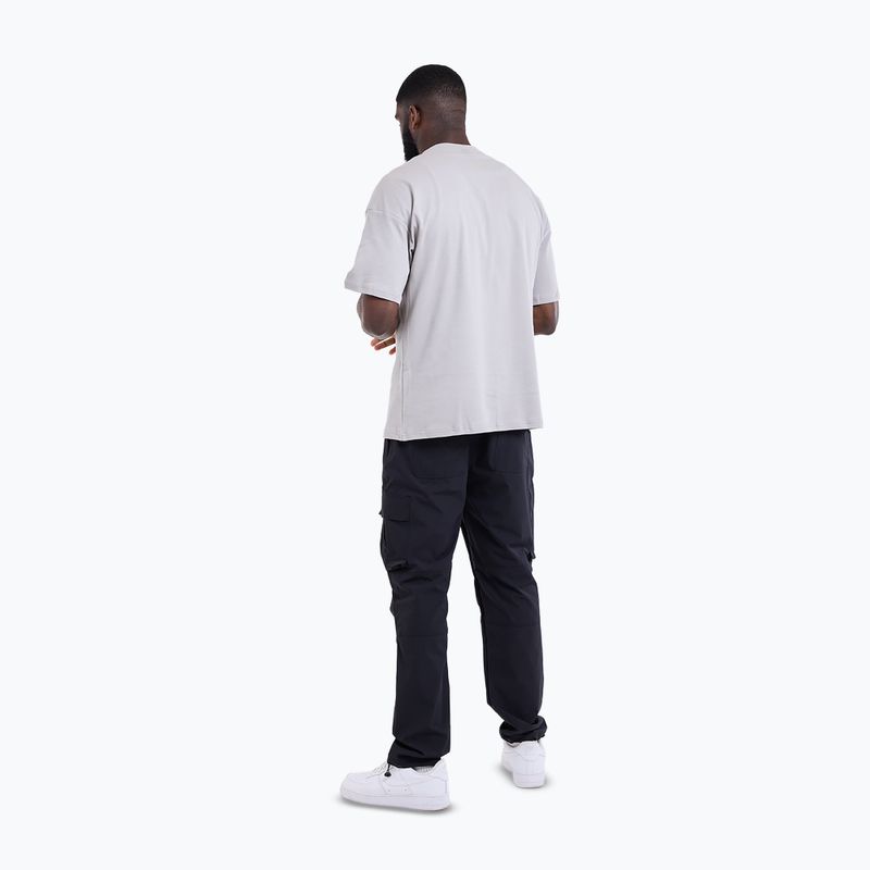 Herren-Shirt Boxraw East Street Oversized T-Shirt Grey 3