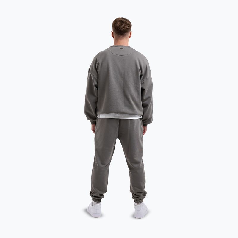 Herrenpullover Boxraw East Street Sweatshirt distressed grey 3