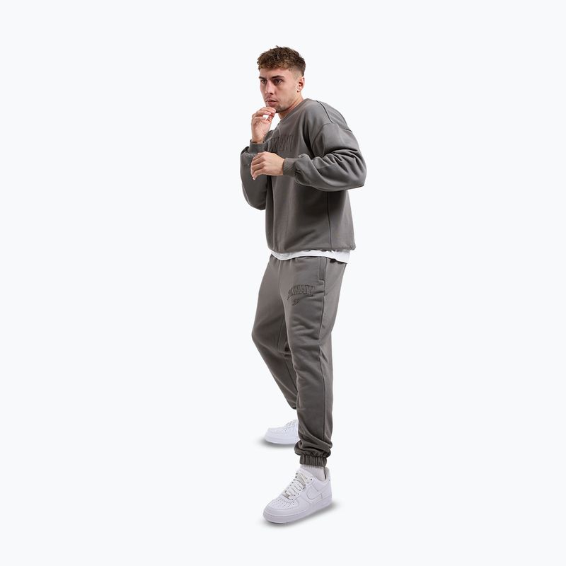 Herrenpullover Boxraw East Street Sweatshirt distressed grey 6