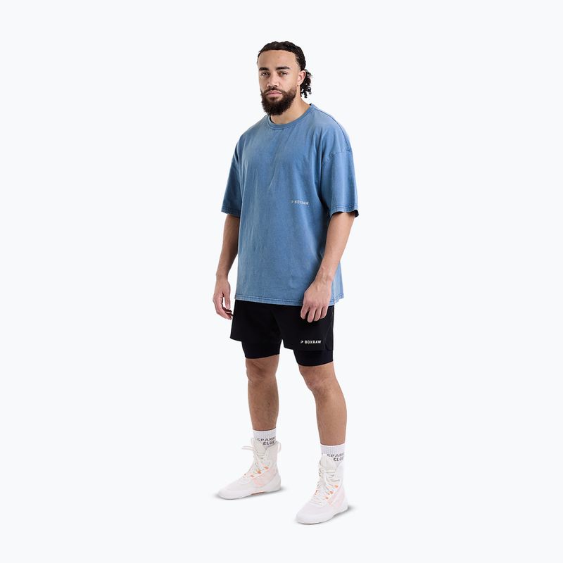Herren-Shirt BOXRAW Sparring Club Oversized washed baby blue 2