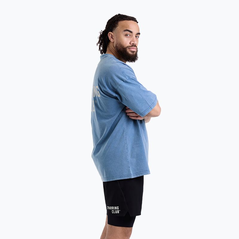 Herren-Shirt BOXRAW Sparring Club Oversized washed baby blue 4