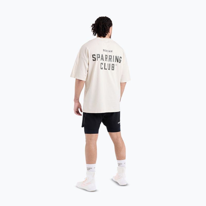 Herren-Shirt BOXRAW Sparring Club Oversized washed beige 3