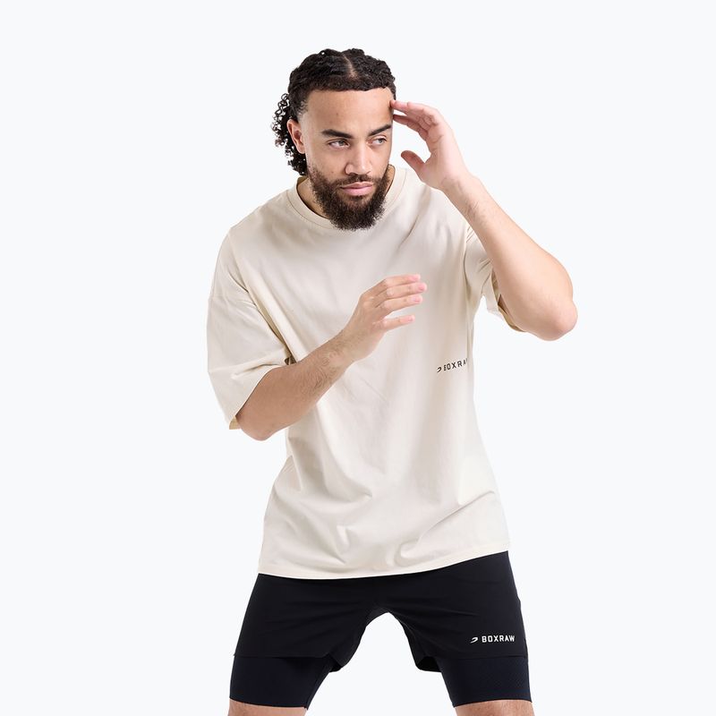 Herren-Shirt BOXRAW Sparring Club Oversized washed beige 4